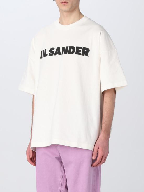 25FW 질샌더 반팔 티셔츠 J21GC0001J45148 102 White - JIL SANDER