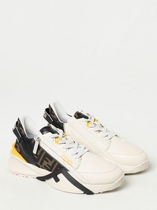 25FW 펜디 FLOW 플로우 스니커즈 7E1392AJZH F1HGR White - FENDI