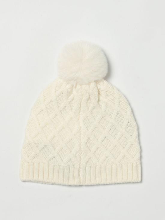 25FW [키즈] 모스키노 모자 MUX05JLHE68 10063 White - MOSCHINO