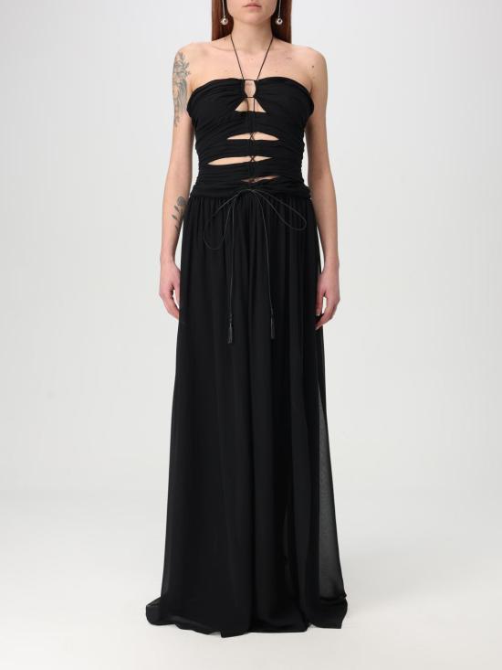 25FW 톰포드 롱 원피스 AB3471FAX852 LB999 Black