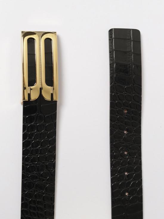 26SS 빅토리아 베컴 레귤러 벨트 1324ABL005785A 0001 Black - VICTORIA BECKHAM