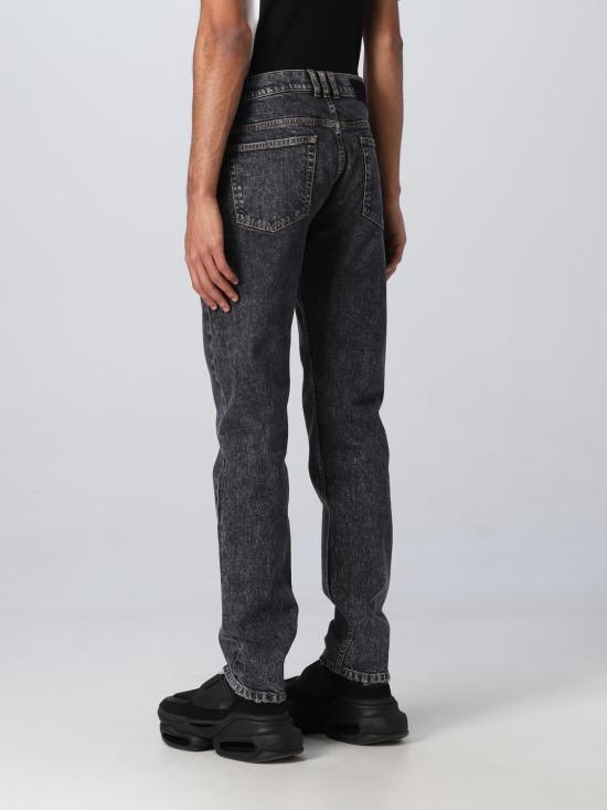 25FW 발망 데님 팬츠 AH1MG000DD10 0PC Black - BALMAIN