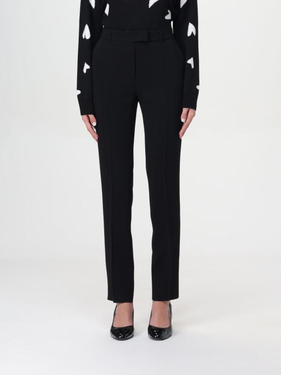 25FW 막스마라 스튜디오 스트레이트 팬츠 2426136011600 001 Black