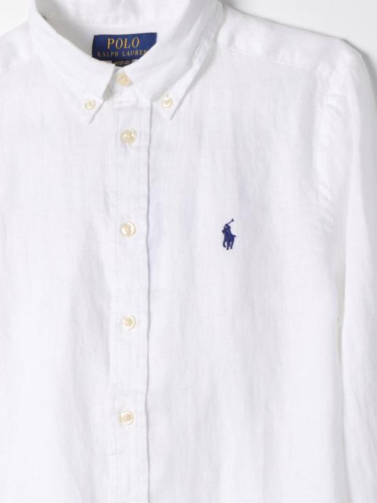 25FW [키즈] 폴로 랄프로렌 셔츠 323865270005 White - POLO RALPH LAUREN