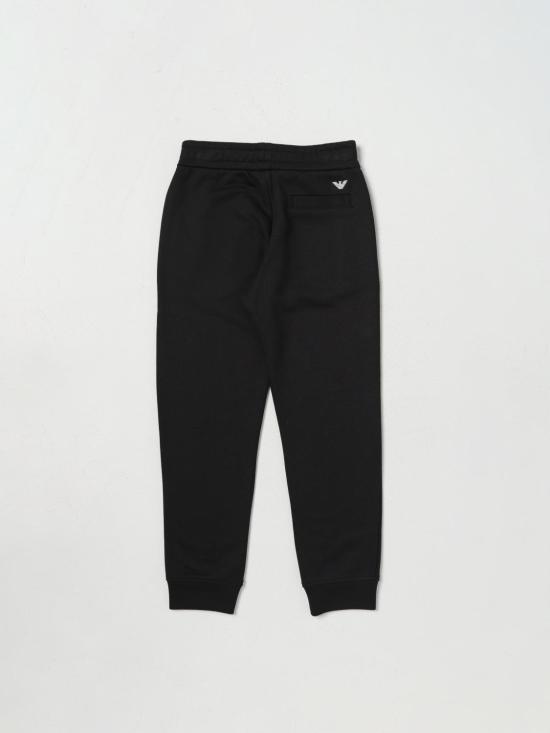 25FW [키즈] 엠포리오 아르마니 트레이닝/조거 팬츠 8N4PS91JRIZ 0999 Black - EMPORIO ARMANI