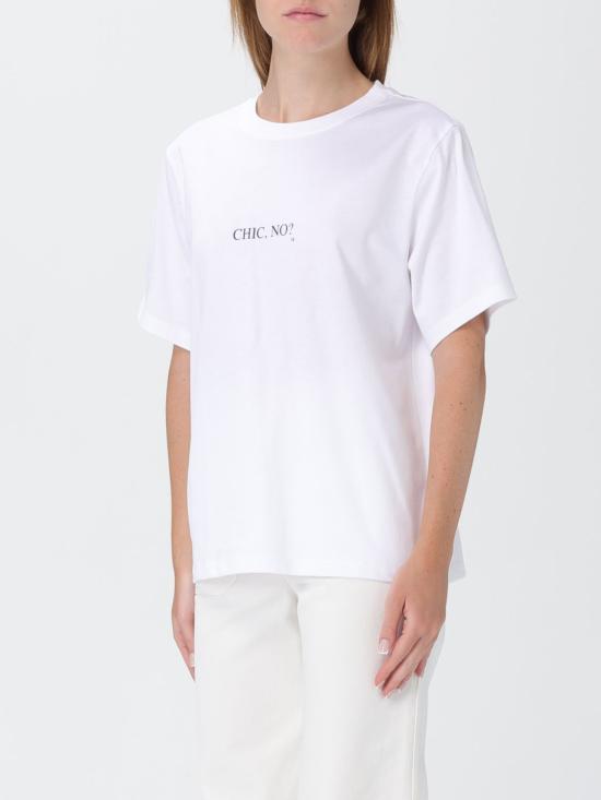 25FW 빅토리아 베컴 반팔 티셔츠 1322JTS003814A CHIC NO White - VICTORIA BECKHAM