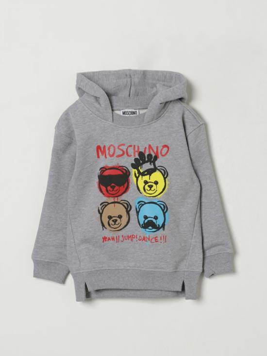 25FW [키즈] 모스키노 풀오버 HUF09DLCA77 60901 Grey