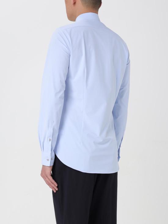 25FW 마이클 코어스 긴팔 셔츠 MD0MD91399 453 Blue 1 - MICHAEL KORS