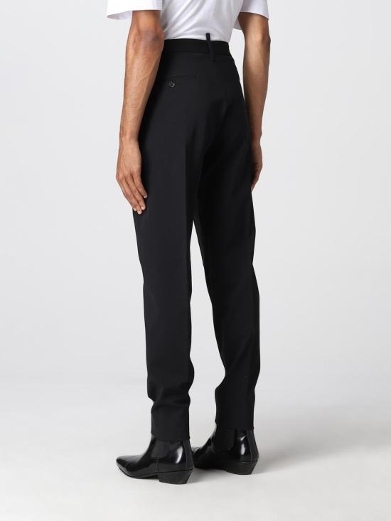 25FW 디스퀘어드2 스트레이트 팬츠 S74KB0706S40320 900 Black - DSQUARED2