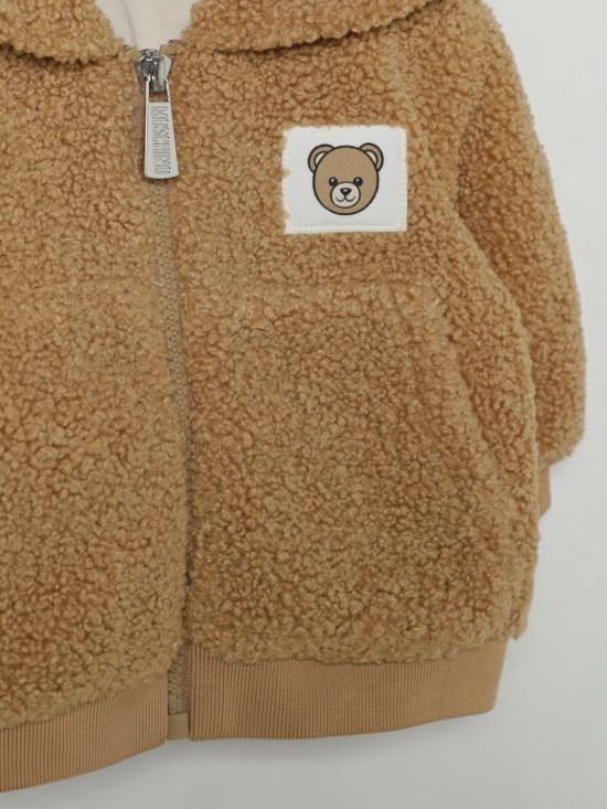 25FW [키즈] 모스키노 캐주얼 자켓 MUA008LIA00 20351 Brown - MOSCHINO