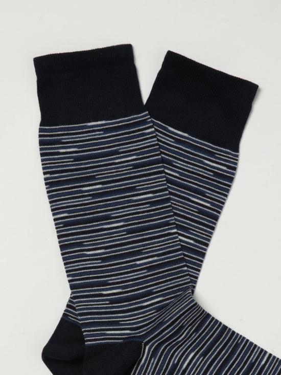 25FW 미소니 양말 CA00CMUA333 0001 Blue - MISSONI