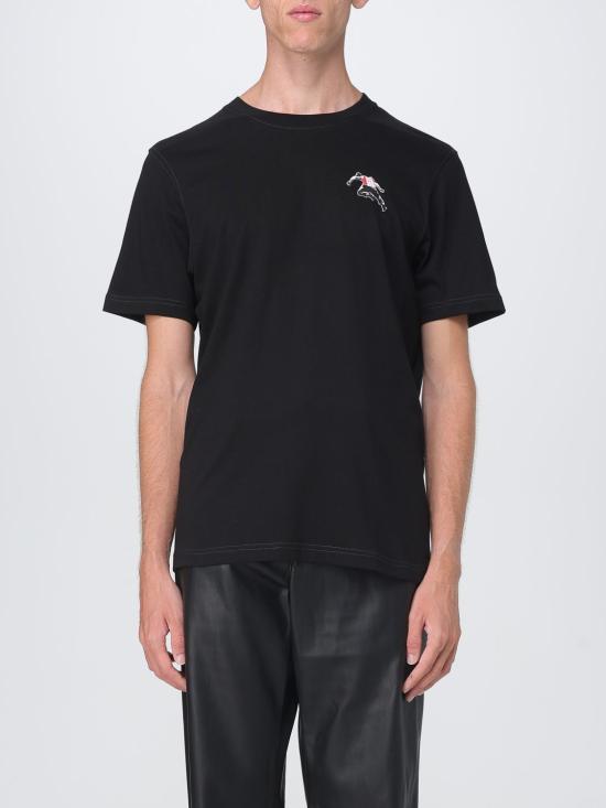 25FW 디젤 반팔 티셔츠 A186680QIAM 9XX Black