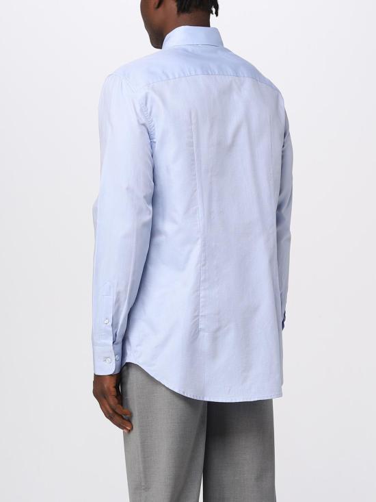 25FW 에트로 긴팔 셔츠 129083117 250 Gnawed Blue - ETRO