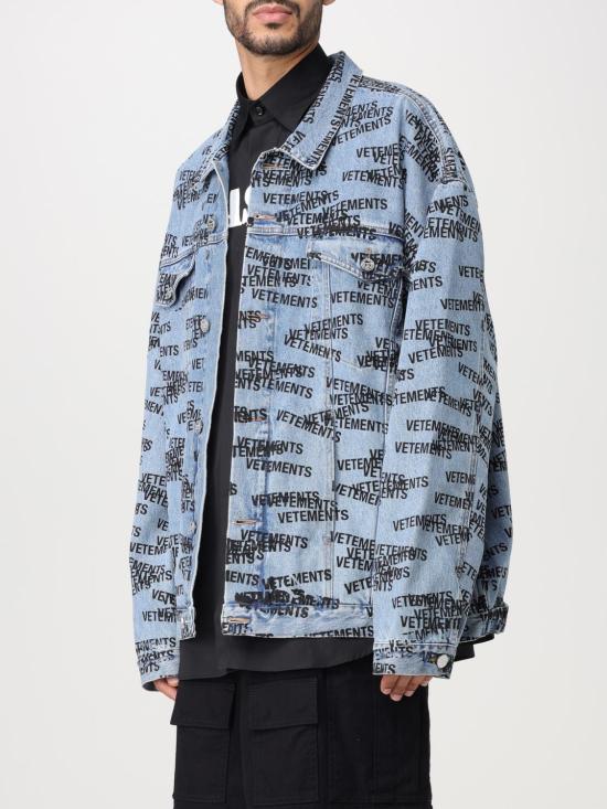 25FW 베트멍 자켓 UE54JA280N LIGHT BLUE Denim - VETEMENTS