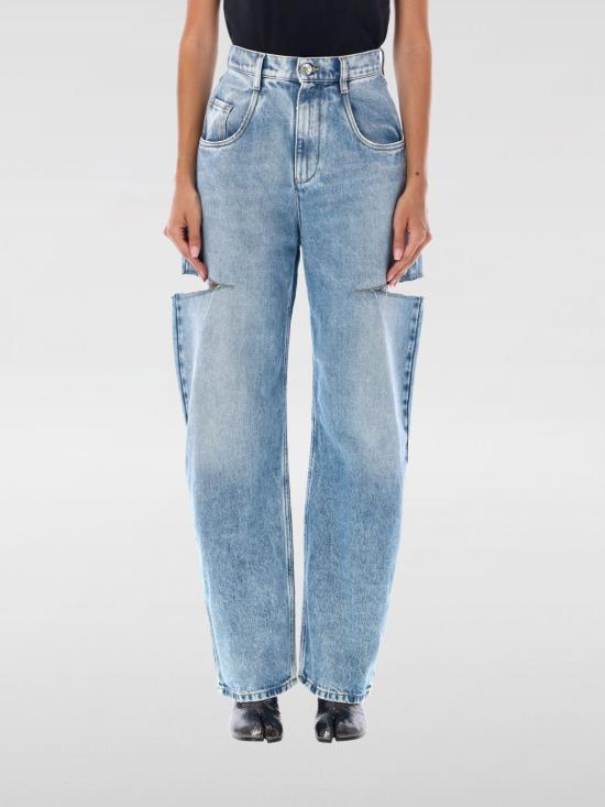 26SS 마르지엘라 코인 슬래쉬 디테일 진 S51LA0051S30513 470 Blue