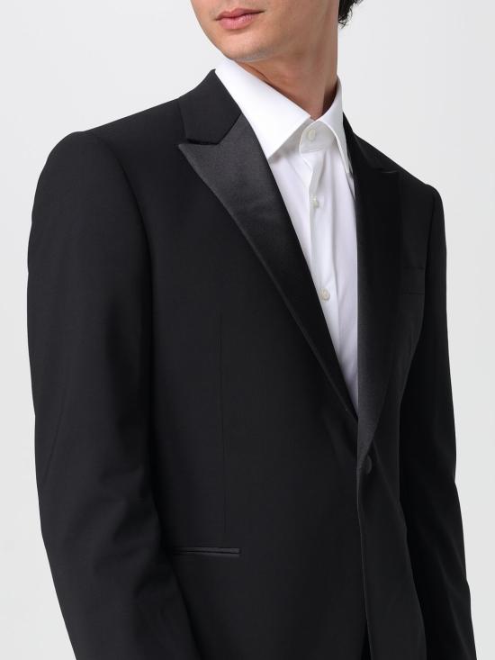 25SS 엠포리오 아르마니 수트 세트 EM002055TE10404 UC001 Black - EMPORIO ARMANI