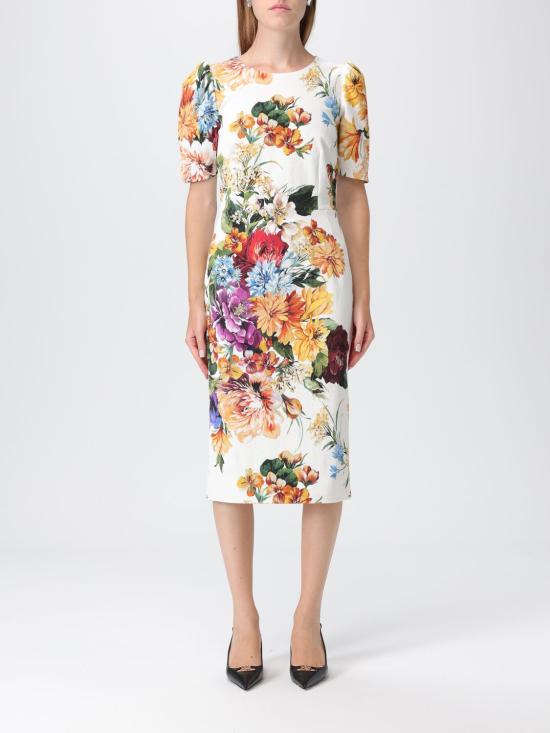25FW 돌체앤가바나 미디 원피스 F6TYCTFSRQU HA5PC Multicolor