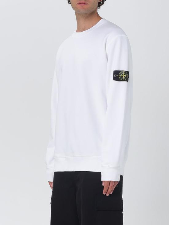 25FW 스톤 아일랜드 긴팔 티셔츠 6100060S0051 V0001 White - STONE ISLAND