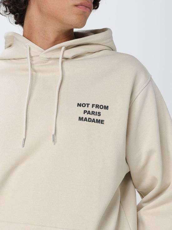 25FW 드롤드무슈 긴팔 티셔츠 HO162CO127 MT Mastic - DROLE DE MONSIEUR