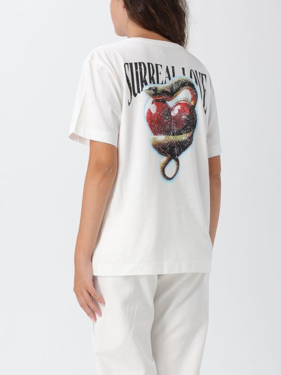 25FW 핑코 반팔 티셔츠 105526A2TJ Z05 White - PINKO