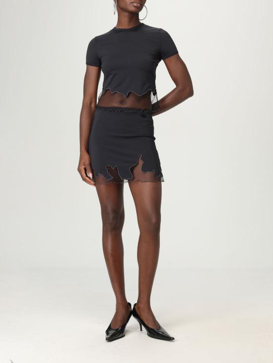 25FW 디젤 반팔 티셔츠 A196100NKCV 9XXA Black - DIESEL