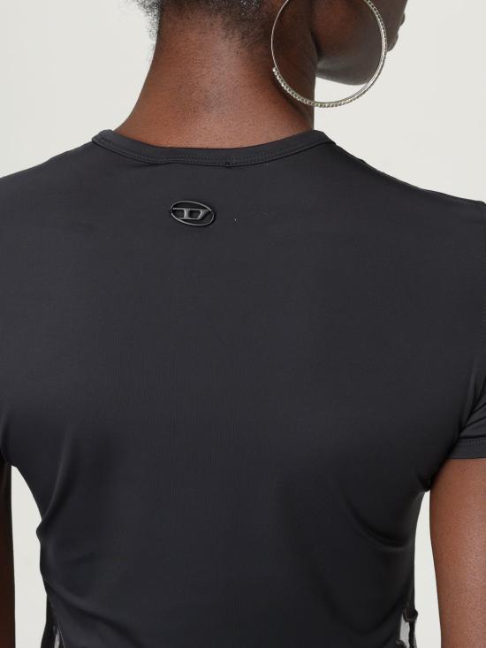 25FW 디젤 반팔 티셔츠 A196100NKCV 9XXA Black - DIESEL