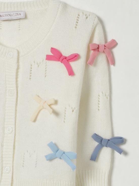 25FW [키즈] 모나리자 풀오버 17F8016061 0184 Yellow Cream - MONNALISA