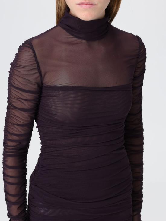 25FW 페데리카 토시 긴팔 티셔츠 32651381 18 Violet - FEDERICA TOSI