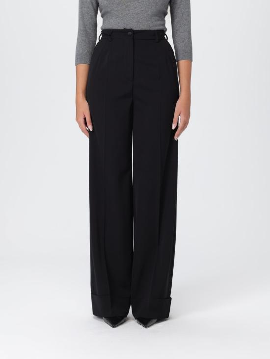 25FW 돌체앤가바나 스트레이트 팬츠 FTBM0TGDC7Q N0000 Black