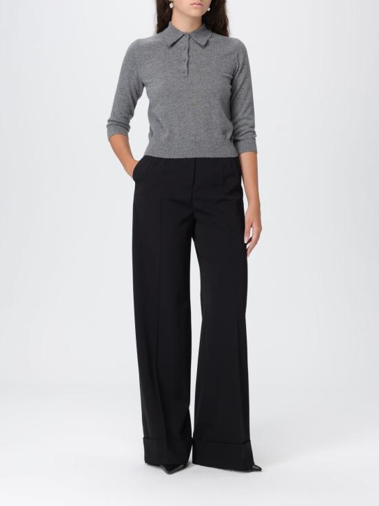 25FW 돌체앤가바나 스트레이트 팬츠 FTBM0TGDC7Q N0000 Black - DOLCE & GABBANA