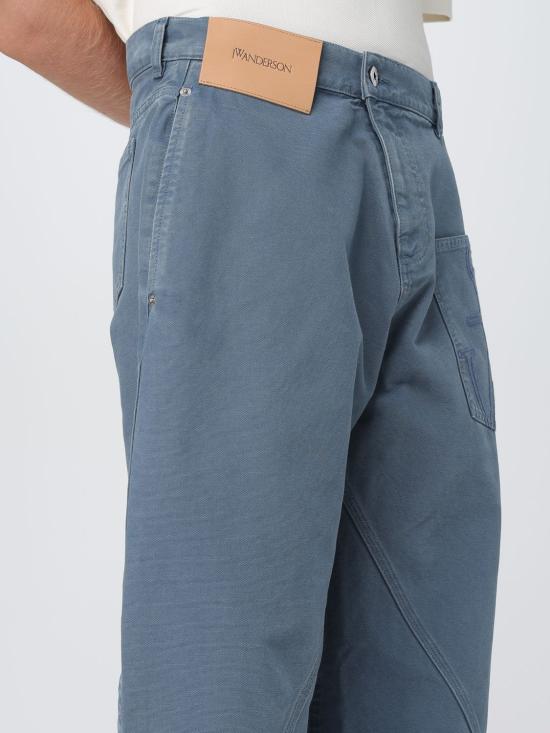 25FW JW앤더슨 데님 팬츠 TR0405PG1744 768 Black - JW ANDERSON