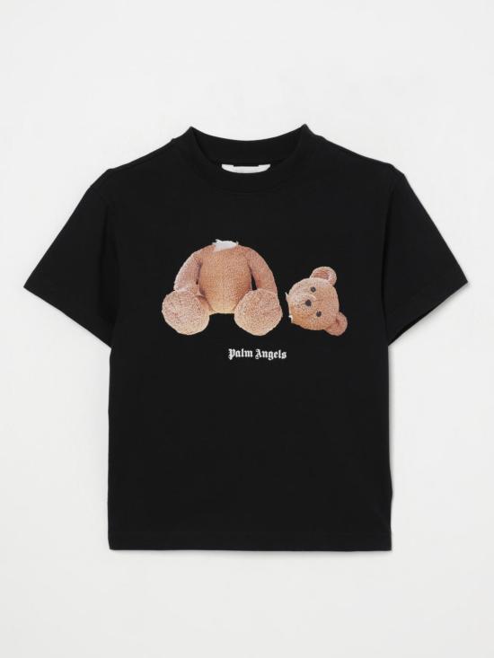 25FW [키즈] 팜앤젤스 티셔츠 PBAA003C99JER006 1060 Black