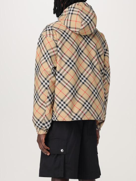 25FW 버버리 리버시블 체크 트래퍼드 자켓 8104102 Nude - BURBERRY