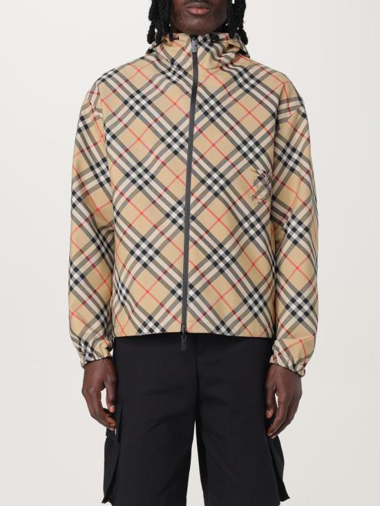 25FW 버버리 리버시블 체크 트래퍼드 자켓 8104102 Nude