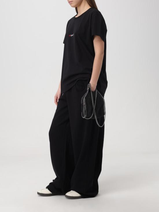 25FW 스텔라 맥카트니 반팔 티셔츠 6J02733SPY52 1000 Black - STELLA MCCARTNEY