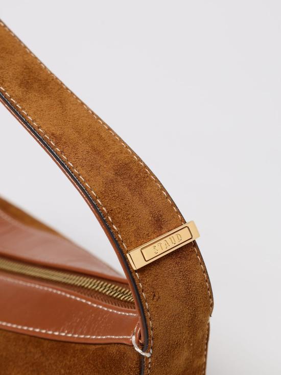 25FW 스타우드 토트백 H25P6028CP TAN Leather - STAUD