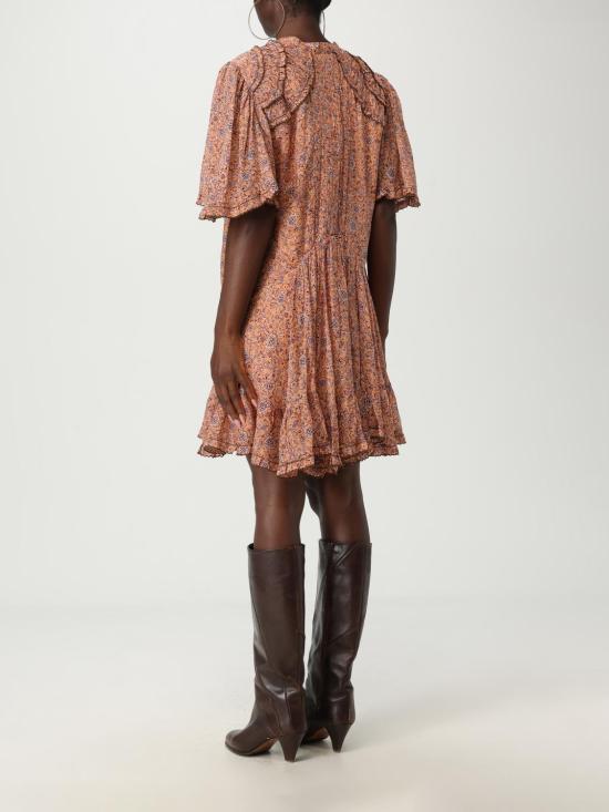 25FW 이자벨마랑에뚜왈 숏 원피스 RO0827FBC3J06E 11RU Pink - ISABEL MARANT ETOILE