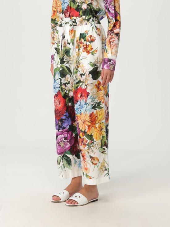 25FW 돌체앤가바나 스트레이트 팬츠 FTDCXTHS5TR HA5PC Multicolor - DOLCE & GABBANA
