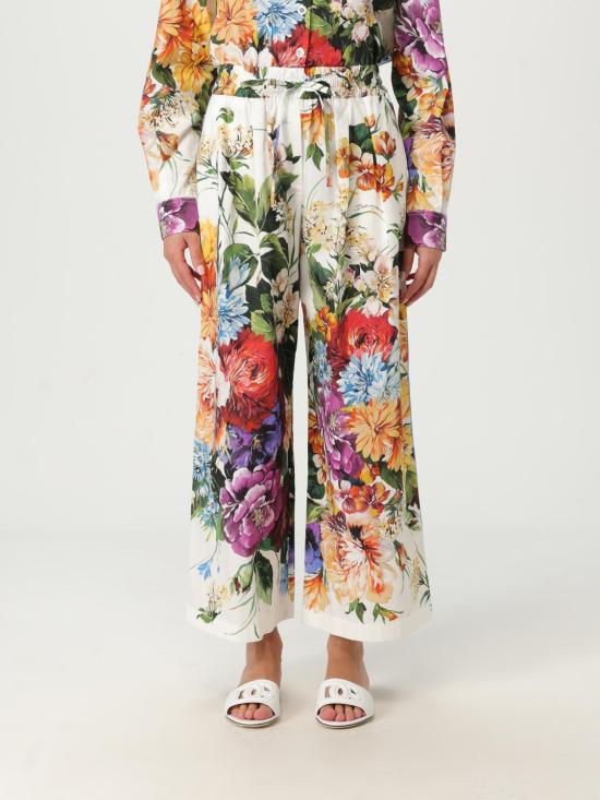 25FW 돌체앤가바나 스트레이트 팬츠 FTDCXTHS5TR HA5PC Multicolor