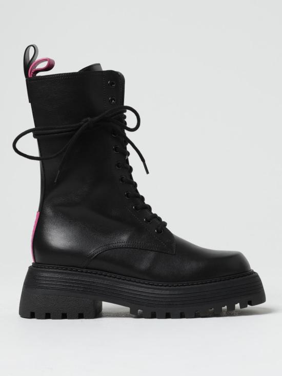 25FW 3주인 부츠 324W1001C0871997 Black