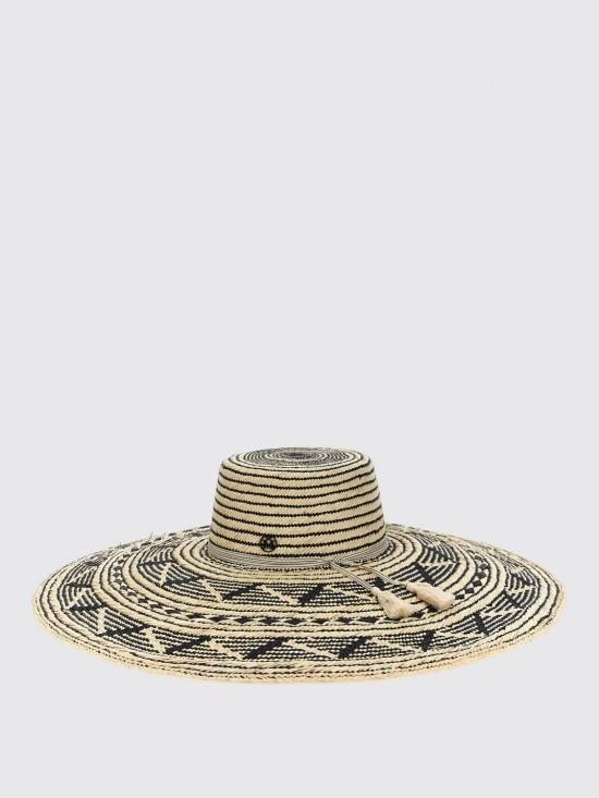 25FW 메종미셸 모자 1197002001 NATURALBLACK White - MAISON MICHEL