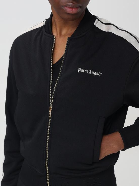 25FW 팜앤젤스 스웨터 PWBD050S24FAB001 1003 Black - PALM ANGELS