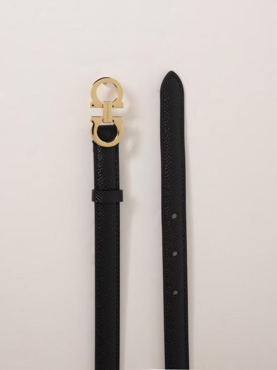 25FW 살바토레 페라가모 레귤러 벨트 23B224 675180 193 Charcoal - SALVATORE FERRAGAMO