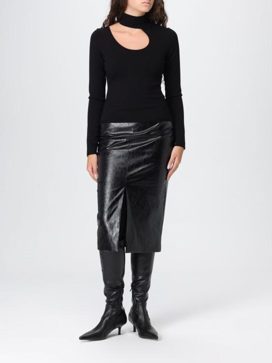 25FW 페데리카 토시 긴팔 티셔츠 32007350 29 Black - FEDERICA TOSI