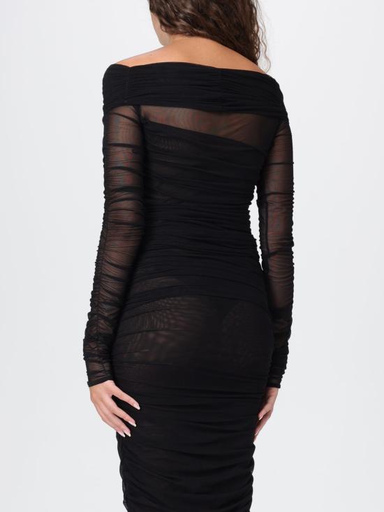 25FW 페데리카 토시 긴팔 티셔츠 32652381 29 Black - FEDERICA TOSI