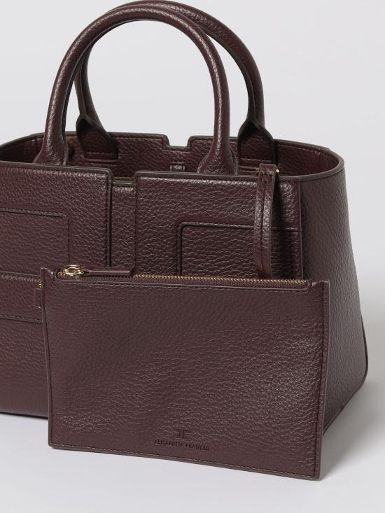 25FW 엘리자베타프랜치 토트백 BS35A EA4 Wine - ELISABETTA FRANCHI