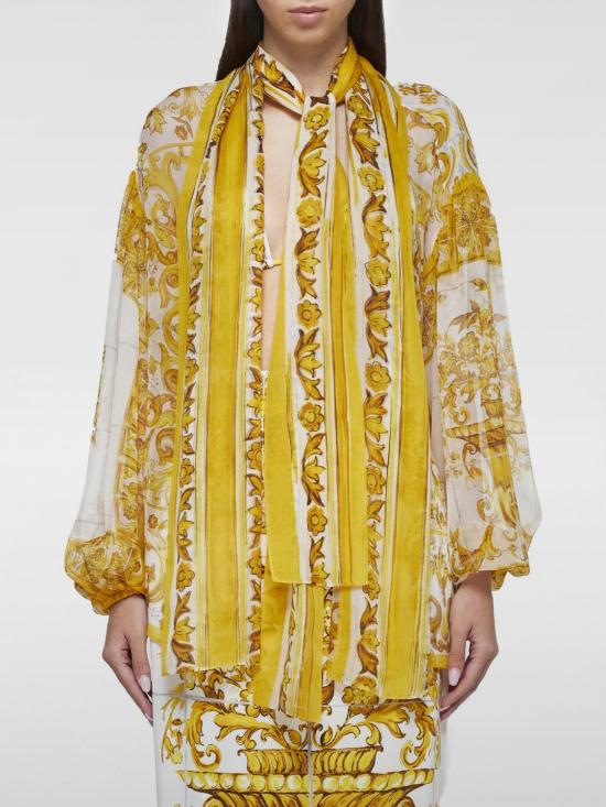 25FW 돌체앤가바나 블라우스 F5P73THI1L9 HG3TN Yellow