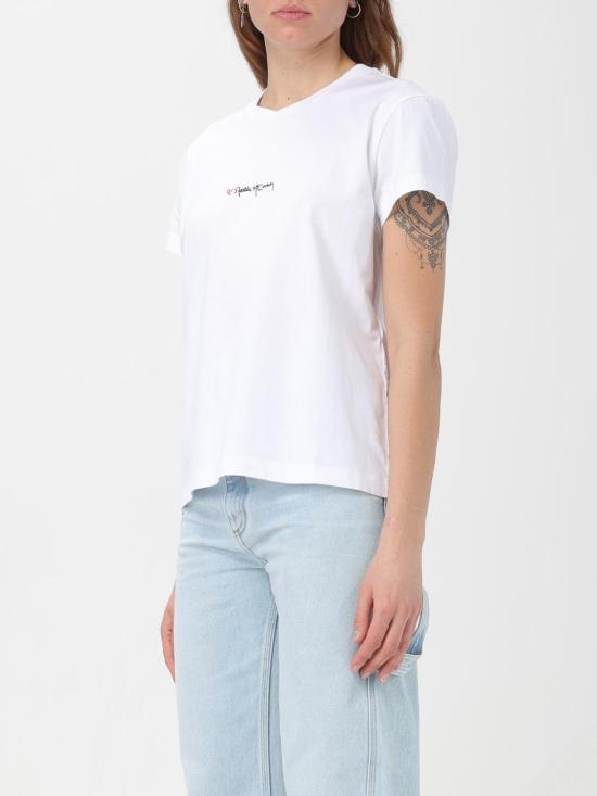 25FW 스텔라 맥카트니 반팔 티셔츠 6J02733SPY52 9000 White - STELLA MCCARTNEY