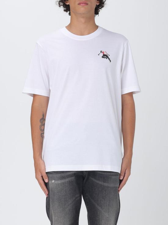 25FW 디젤 반팔 티셔츠 A186680QIAM 100 White