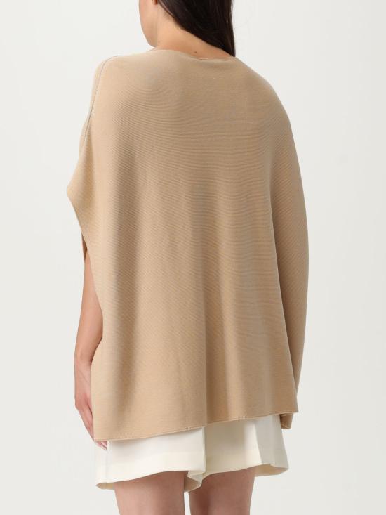 25FW 파비아나 필리피 비즈 트리밍 니트 탑 MAD274F410D290 0146 Sand - FABIANA FILIPPI